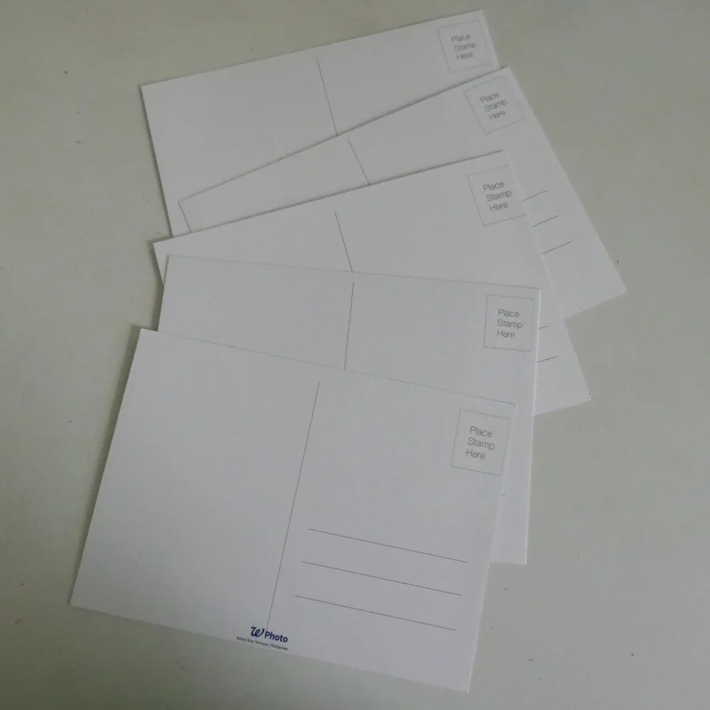 set of 5 Asian vistas 5x7 postcards